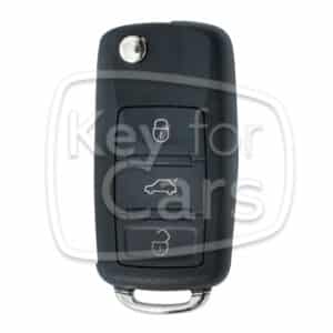 Audi A8 3 knops klapsleutel ID46 433mhz 4E0837220Q