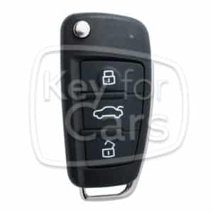 RS3 A3, 3 knops Megamos AES 434mhz 81A837220R OEM - Keyless GO