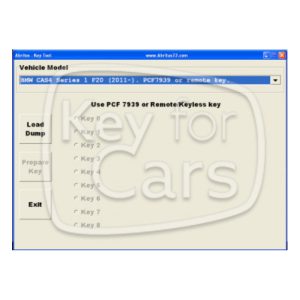BN013 - FEM/BDC- programmering, kilometerstand reset, aanpassing en CAS4-toetsprogrammering door dump