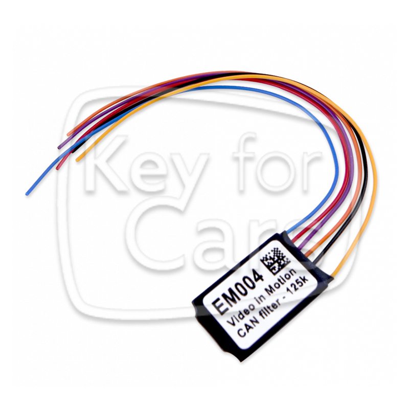 EM004- Mercedes Video in Motie CAN Filter 125k