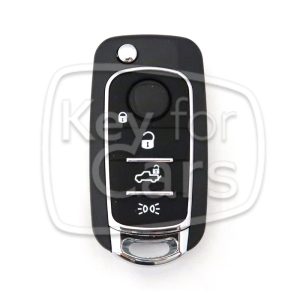 Fiat nieuw Fullback 4 knoppen klapsleutel afstandsbediening behuizing