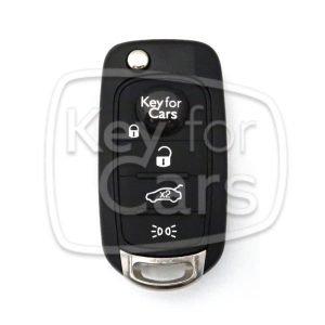 Egea 500X 4 knoppen klapsleutel Megamos AES 433mhz OEM