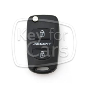 Elantra 3 knoppen klapsleutel afstandsbediening behuizing