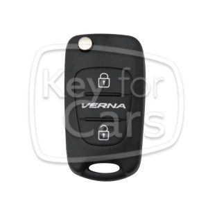 Verna 3 knoppen klapsleutel afstandsbediening behuizing