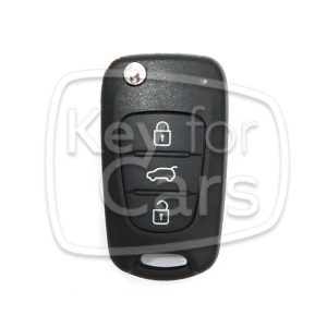 Kia 3 knoppen klapsleutel afstandsbediening behuizing