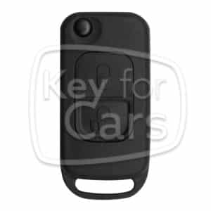 Mercedes 2 knoppen klapsleutel afstandsbediening ID33 433mhz