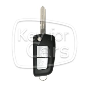 X-trail Qashqai 2 knoppen klapsleutel afstandsbediening Hitag-aes 433mhz OEM