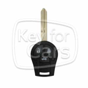 Qashqai 3 knoppen afstandsbediening Pcf7936 433mhz