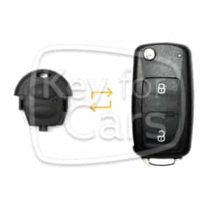 VAG Old 2 Knops Conversie Afstandsbediening Behuizing HU49