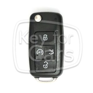 VAG UDS 4+1 Knops Klapsleutel Afstandsbediening Behuizing