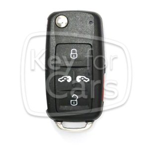 VAG Crafter 4+1 Knops Klapsleutel Afstandsbediening Behuizing