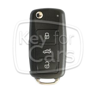 VAG UDS 3+1 Knops Klapsleutel Afstandsbediening Behuizing