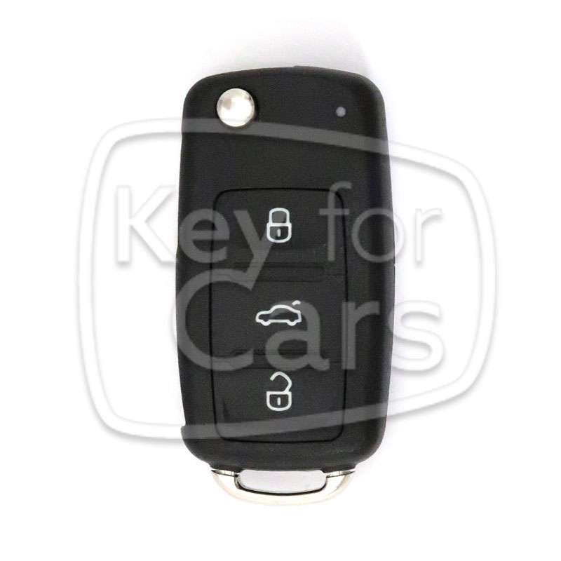 UDS Klapsleutel ID48 433mhz-5K0837202 AJ-Keyless OEM
